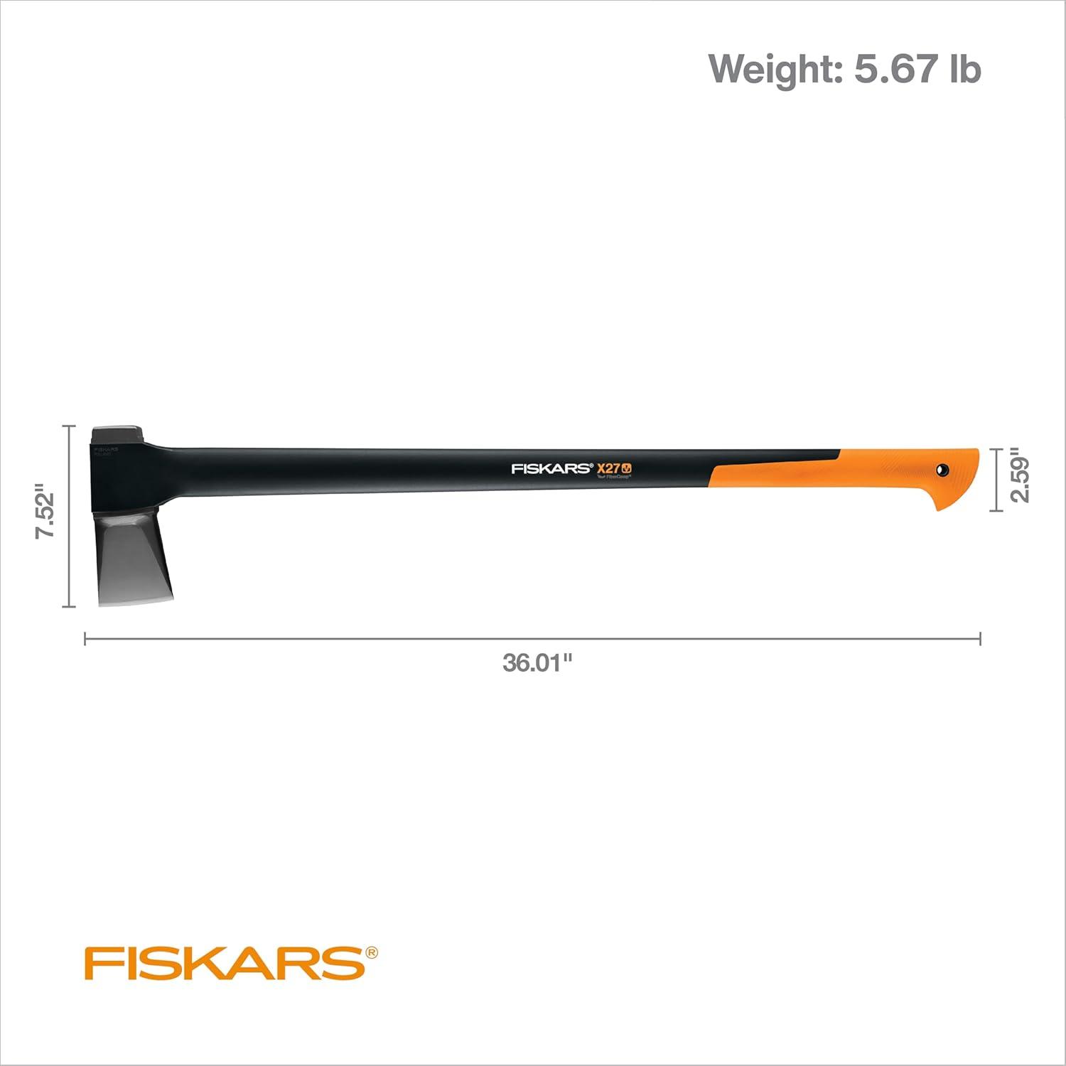 Best Firewood Splitter – Fiskars X27 36″ Axe for Logs Review
